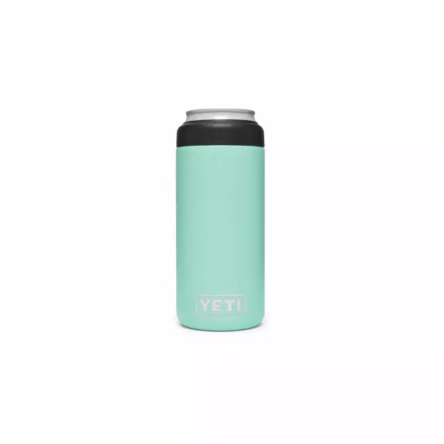 YETI Rambler 12 Oz Colster Slim Can Insulator - Seafoam