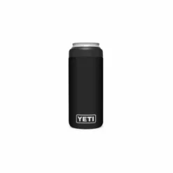 YETI Rambler 12 Oz Colster Slim Can Insulator - Black