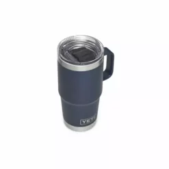 YETI Rambler 20 Oz Travel Mug With Stronghold Lid - Navy Backpacking Packs