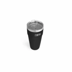 YETI Backpacking Packs Rambler 26 Oz Stackable Cup With Straw Lid - Black