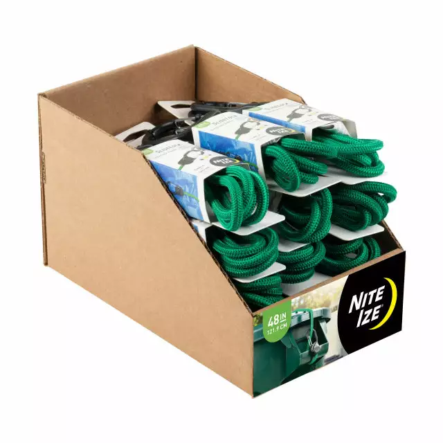 Nite Ize SlideLock Bungee 48 In. Dump Bin - 12PC