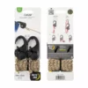 Nite Ize CamJam Cord Tightener - 2 Pack With 8 Ft. Rope Backpacking Packs
