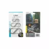 Nite Ize Backpacking Packs S-Biner Stainless Steel Dual Carabiner Combo - 3 Pack