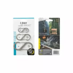 Nite Ize Backpacking Packs S-Biner Stainless Steel Dual Carabiner Combo - 3 Pack