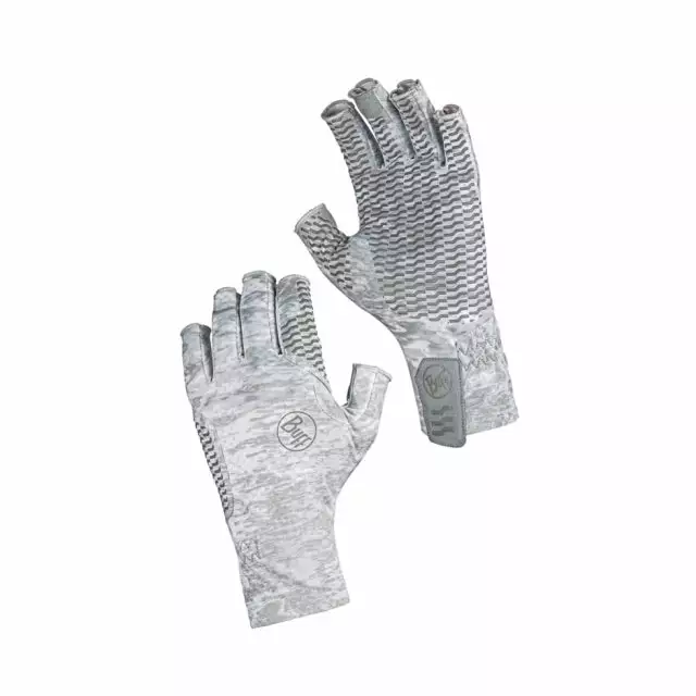 Buff Aqua Glove Pelagic Camo White L Clothing Accessories