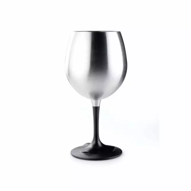 GSI Outdoors Glacier Stainless Nesting Red Wine Glass