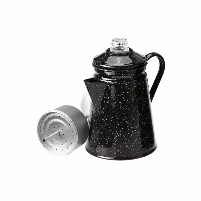 GSI Outdoors Backpacking Packs Percolator 8 Cup Black