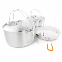 GSI Outdoors Glacier Stainless Troop Cookset