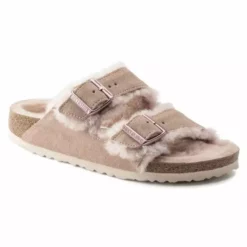 Birkenstock Women's Arizona Shearling Suede Leather