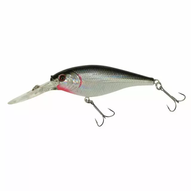 Berkley Fishing Flicker Shad | 3/16 Oz | 2in | 5cm | 8 | 9'-11' | 2.7m-3.4m | Model #FFSH5M-BSV