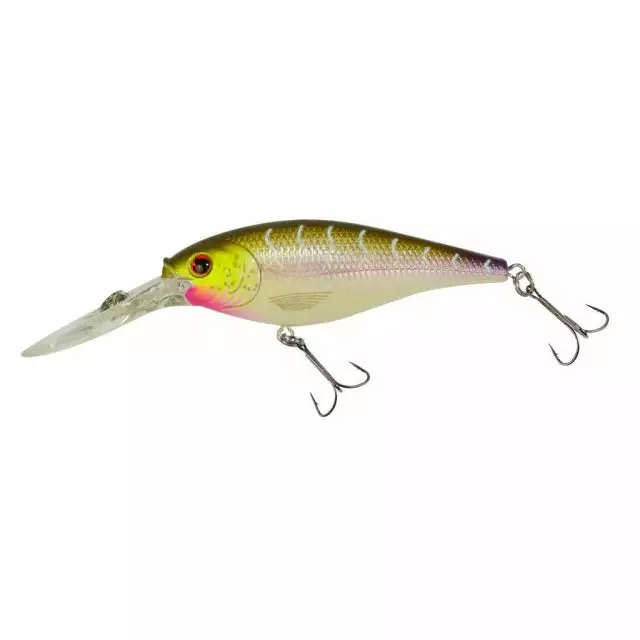 Berkley Flicker Shad | 3/16 Oz | 2in | 5cm | 8 | 9'-11' | 2.7m-3.4m | Model #FFSH5M-PT Fishing
