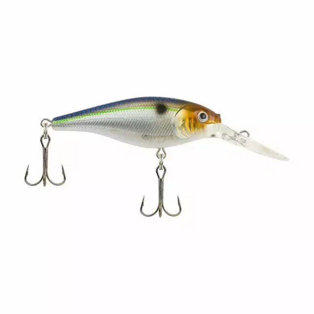 Berkley Flicker Shad | 3/16 Oz | 2in | 5cm | 8 | 9'-11' | 2.7m-3.4m | Model #FFSH5M-BLUSM Fishing
