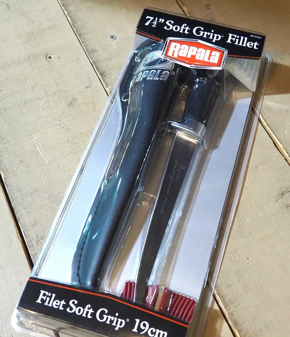 Rapala 7 1/2" Soft Grip Fillet Knife Fishing