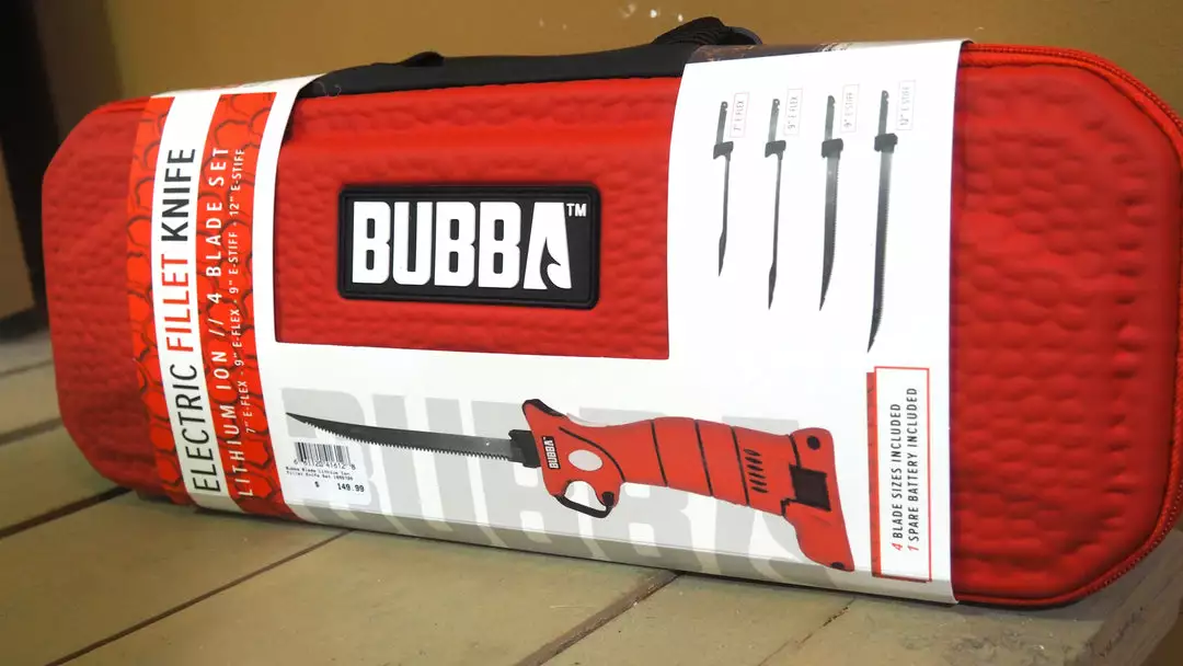 Bubba Electric Fillet Knife 4 Blade Set Fishing